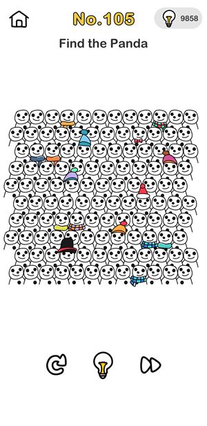 Nível 104 Encontre o Panda