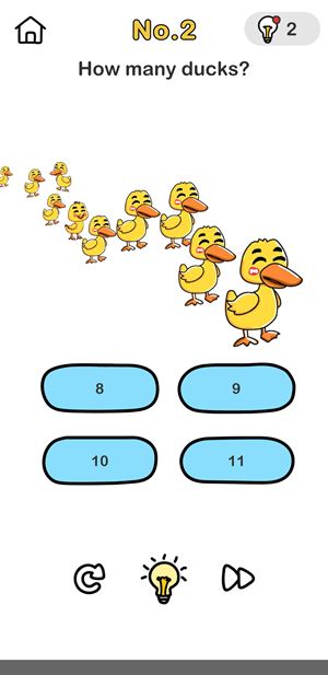 Level 2 Wie viele Enten?
