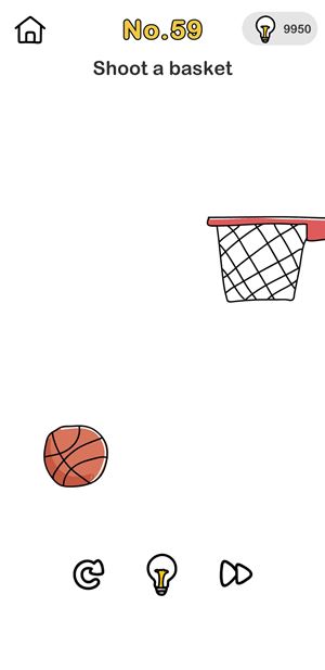 Level 58 Shoot a basket
