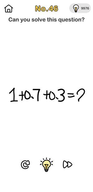 Niveau 45 Pouvez-vous résoudre cette question ?