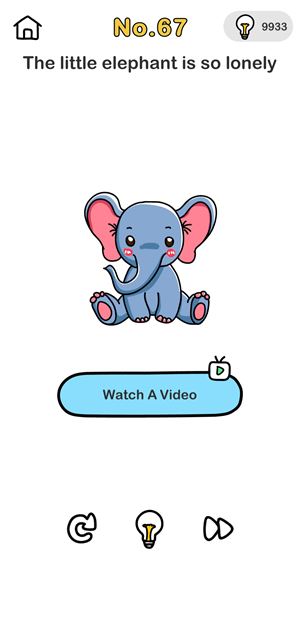 Level 66 The little elephant is so lonely